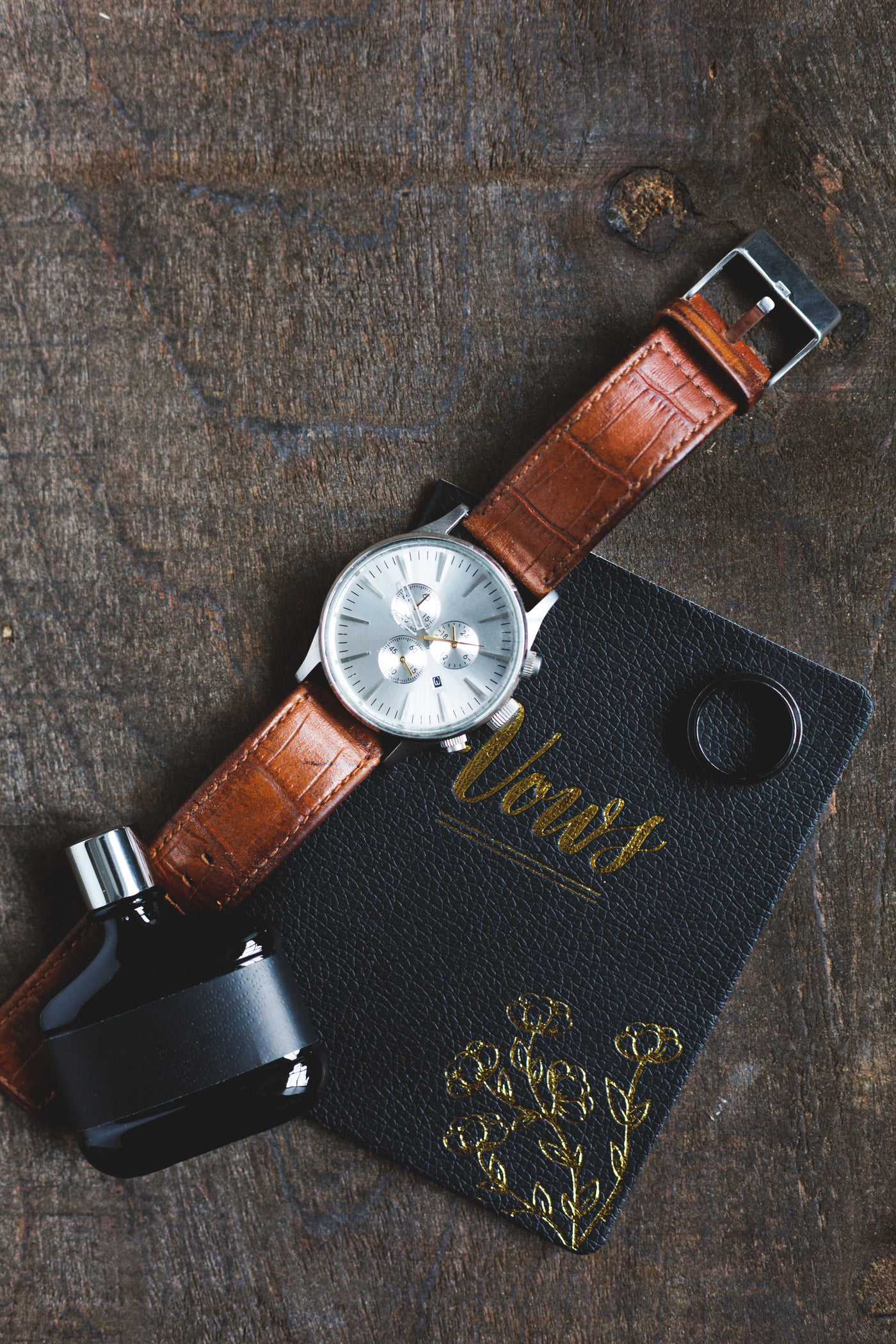 Watch and cufflink set