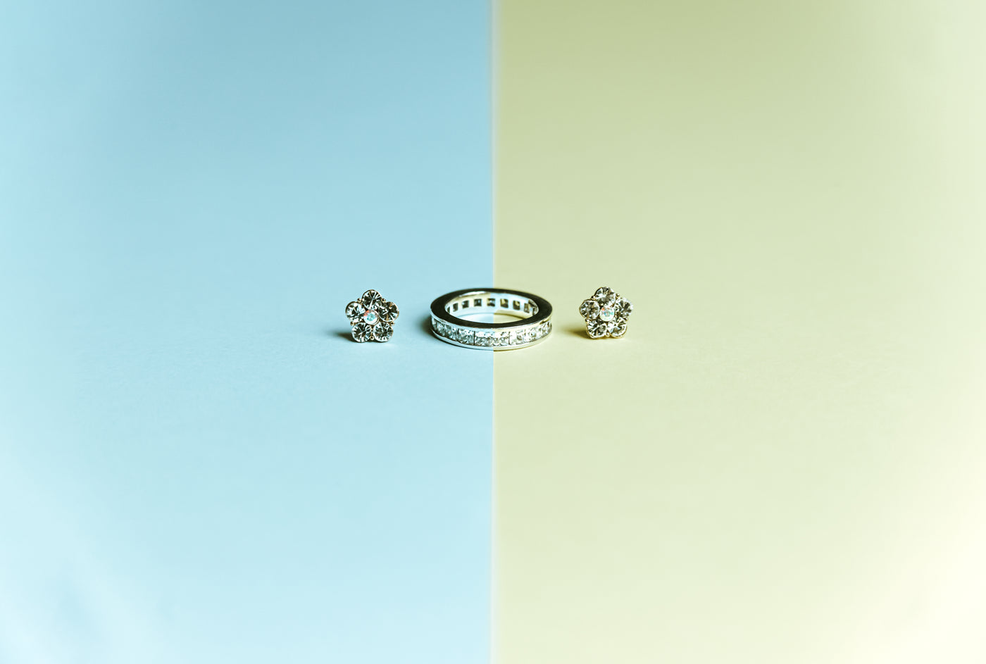 Ring and knot studs